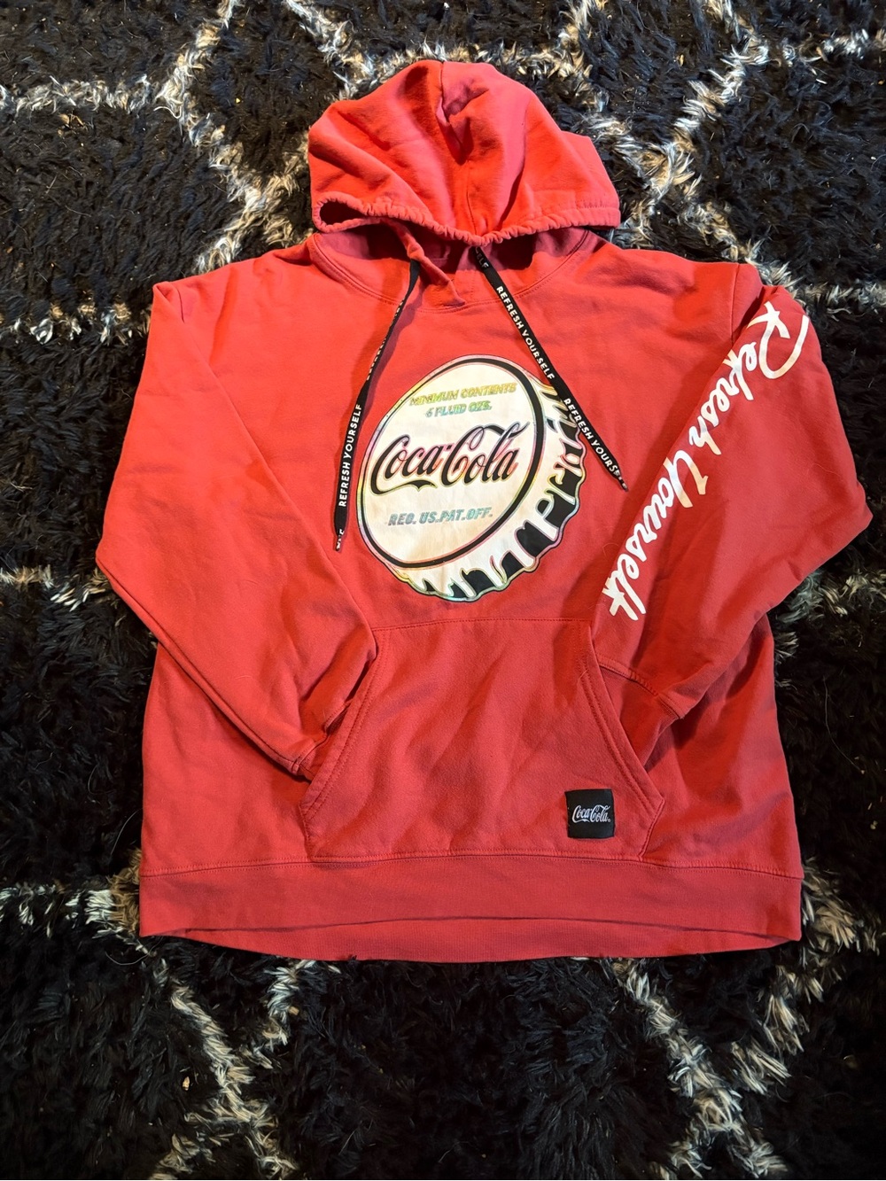 Coca-Cola Red Bottlecap Logo Sweatshirt
